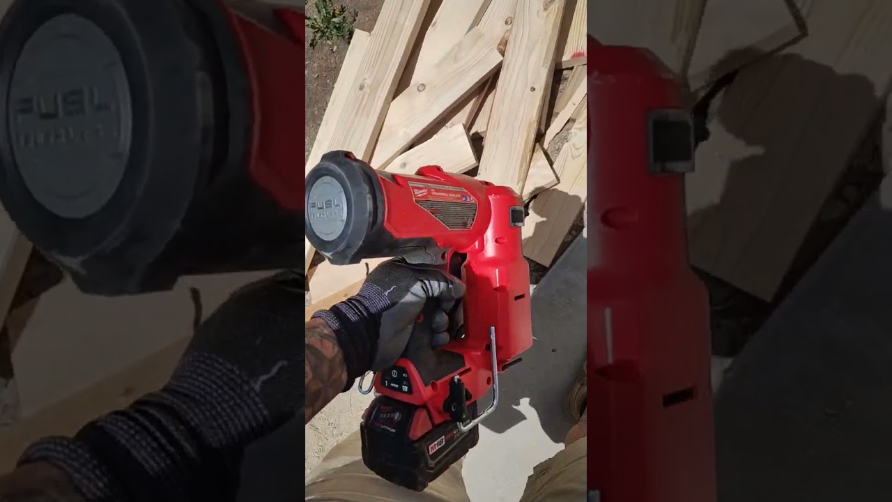 FAIL. 2745-20 30&deg; Milwaukee Framing Nailer #milwaukee #milwaukeetools #framing