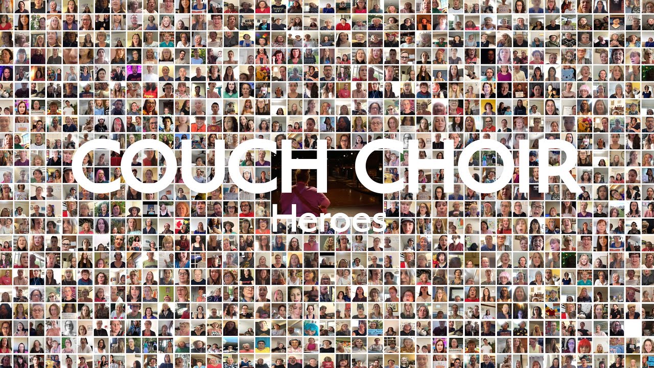 Couch Choir sings Heroes (David Bowie)