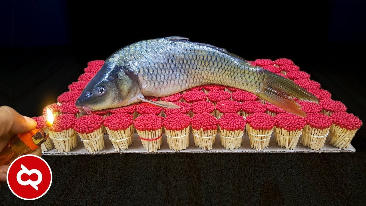 Bakar Ikan Pakai Korek Api, Hasilnya Mengejutkan! 10 Eksperimen Unik Menggunakan Batang Korek Api