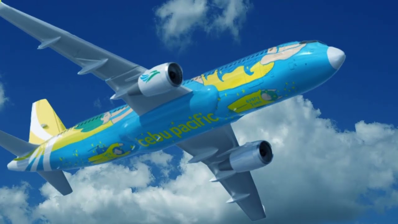 CEB special livery for A321