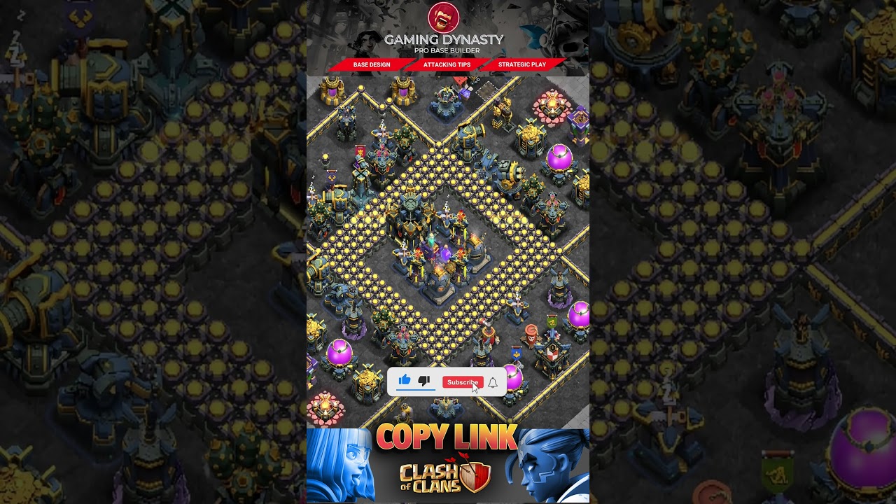 NEW TOP 10 BEST Town Hall 17 (TH17) Base Layout + Copy Link 2026 | TH17 WAR BASE | Clash of Clans 9