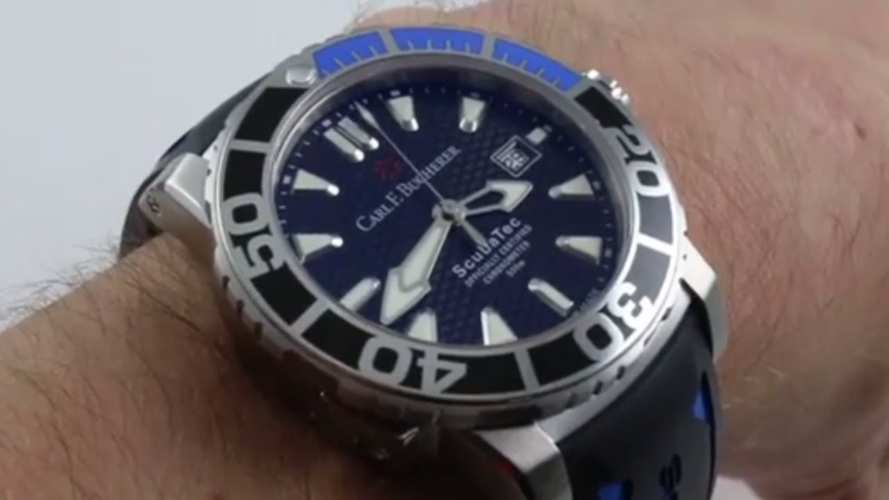 Carl F. Bucherer Patravi Scubatec 00.10632.23.33.01 Luxury Watch Review
