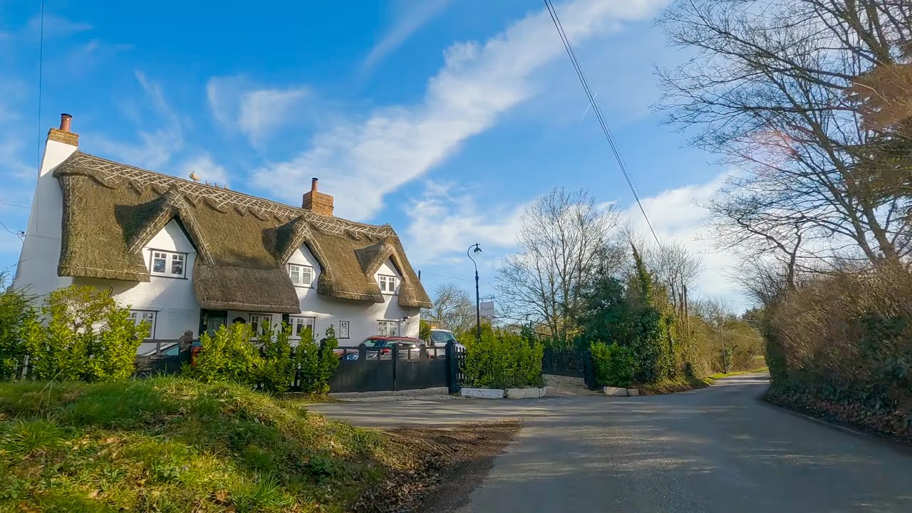 🇬🇧 Cycling in UK: from London Enfield to Essex (Moreton) [4K]