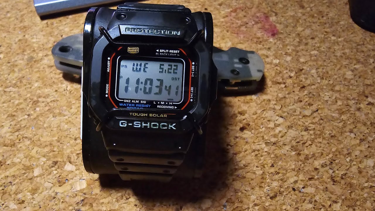 Casio G-Shock GW-M5610:  Hydro Mod
