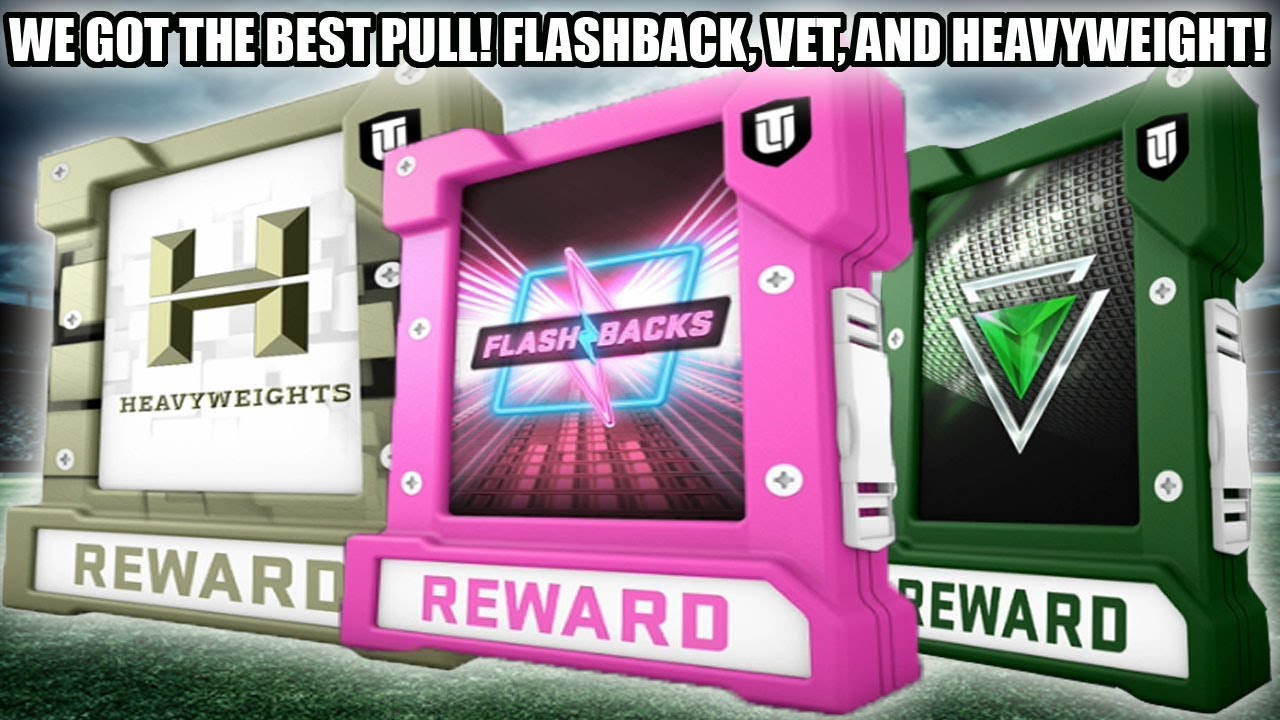 WE GOT THE BEST PULL! FLASHBACK, HEAVYWEIGHT, AND VETERAN PACK! | MADDEN 19 ULTIMATE TEAM