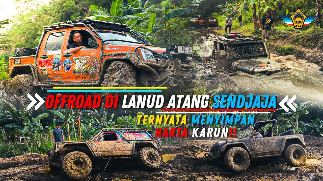 OFFROAD DI LANUD ATANG SENDJAJA!!! TERNYATA ASIK BIKIN NAGIH !!