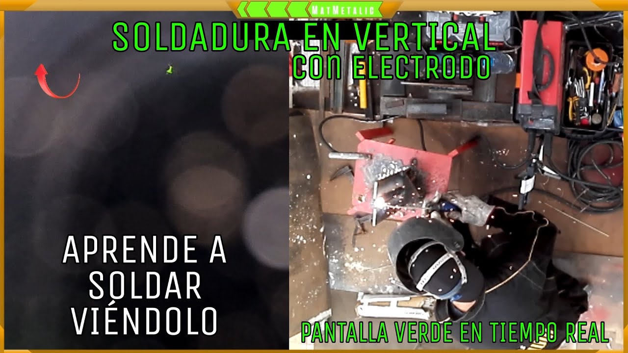 Como soldar en vertical con electrodo
