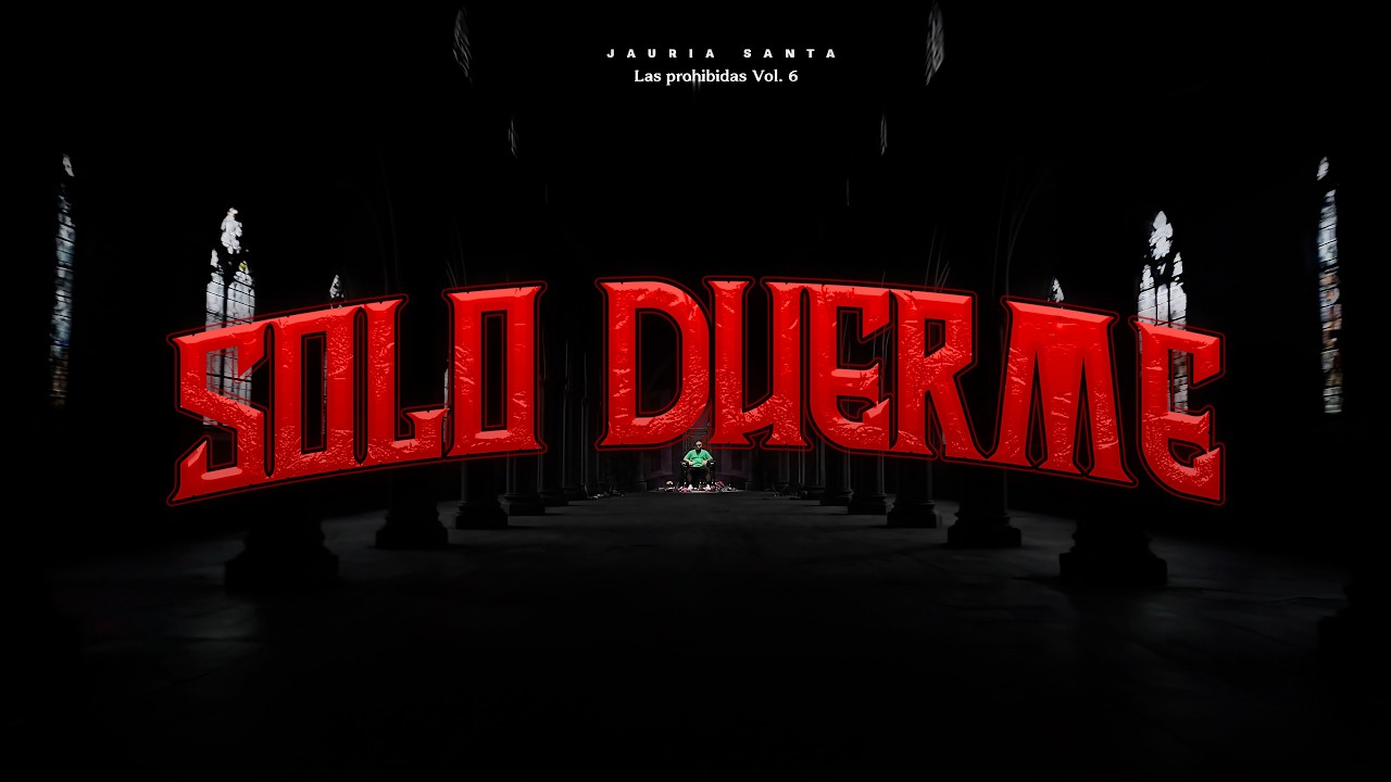JAURIA SANTA // SOLO DUERME // VISUALIZER