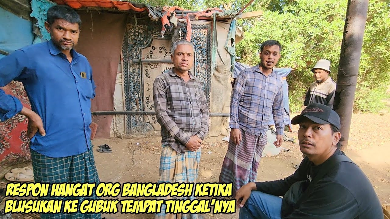 BLUSUKAN! REAKSI ORG BANGLADESH SA'AT KAWASAN'A DIDATANGI ORG TIDAK DI KENAL.