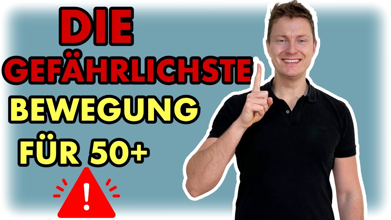 Vorsicht im Alter: Die gefährlichste Bewegung für Menschen über 50