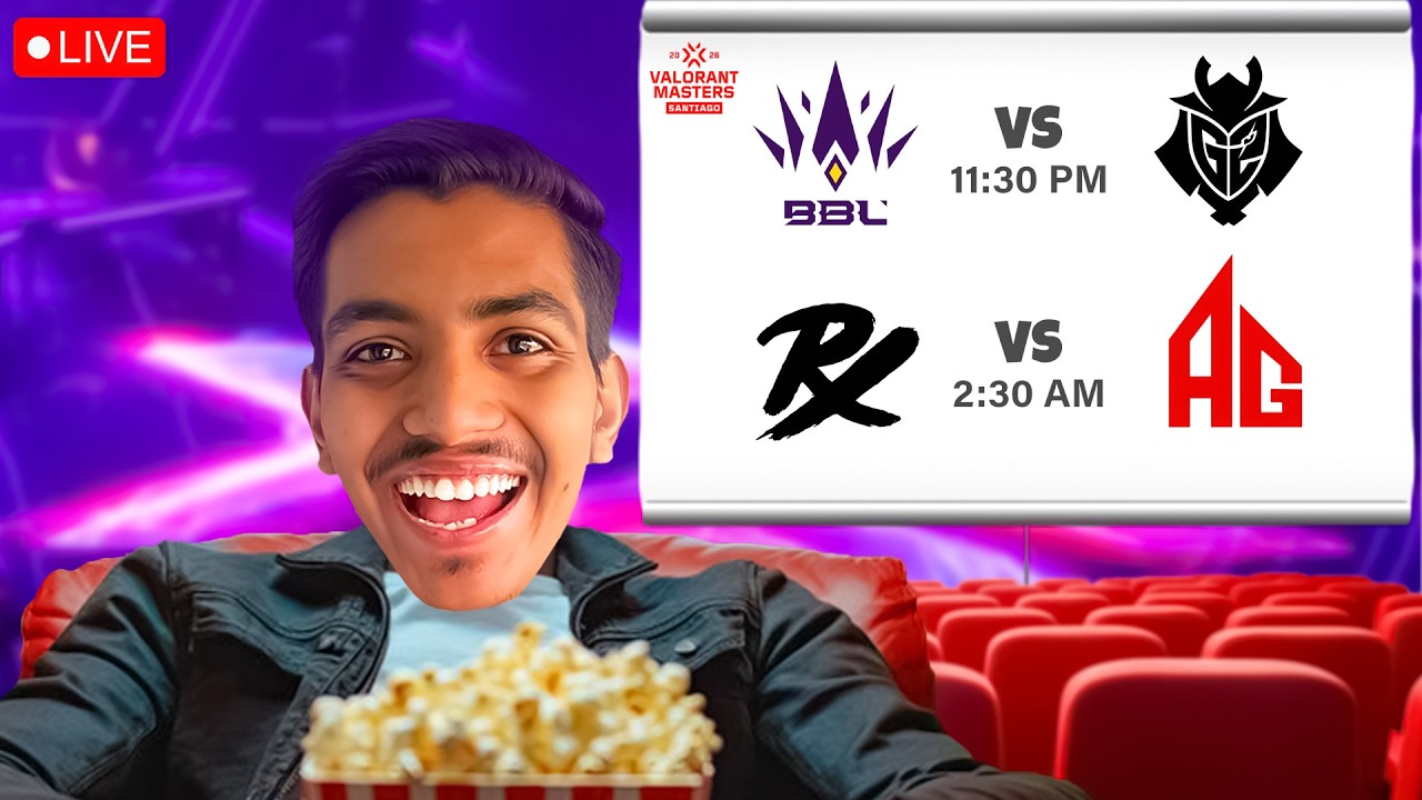 BBL vs G2 | PRX vs AG  &mdash; VALORANT Masters Santiago &mdash; Playoffs #vctmasterswatchparty