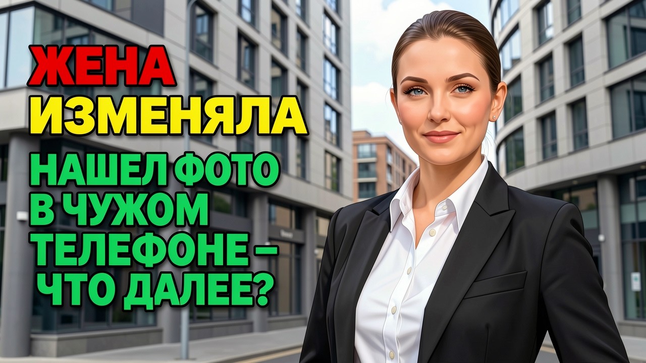 Жена изменяла. Нашел фото в чужом телефоне - что далее? Аудиорассказ