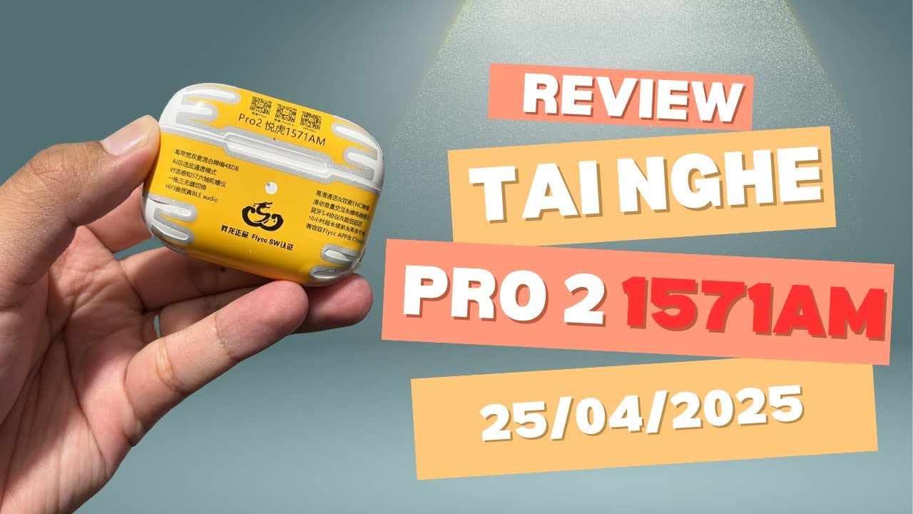 Review trên tay đánh giá tai nghe hổ vằn Pro 2 1571AM bản có pop up || UPDATE 04/2025