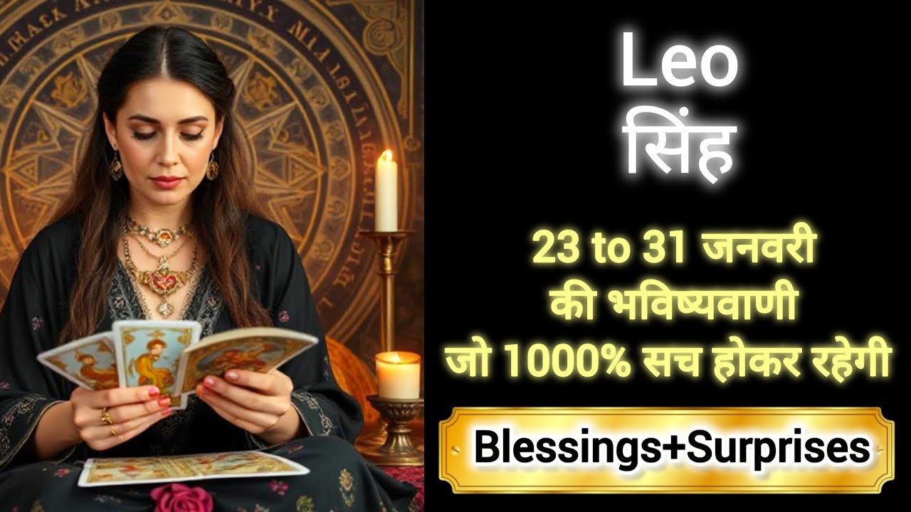 LEO 🎖️🎊 सिंह राशि 23 to 31 जनवरी 2026🌈🏆 Singh Rashi JANUARY 2026 🎁 #tarot #leo #horoscope #love