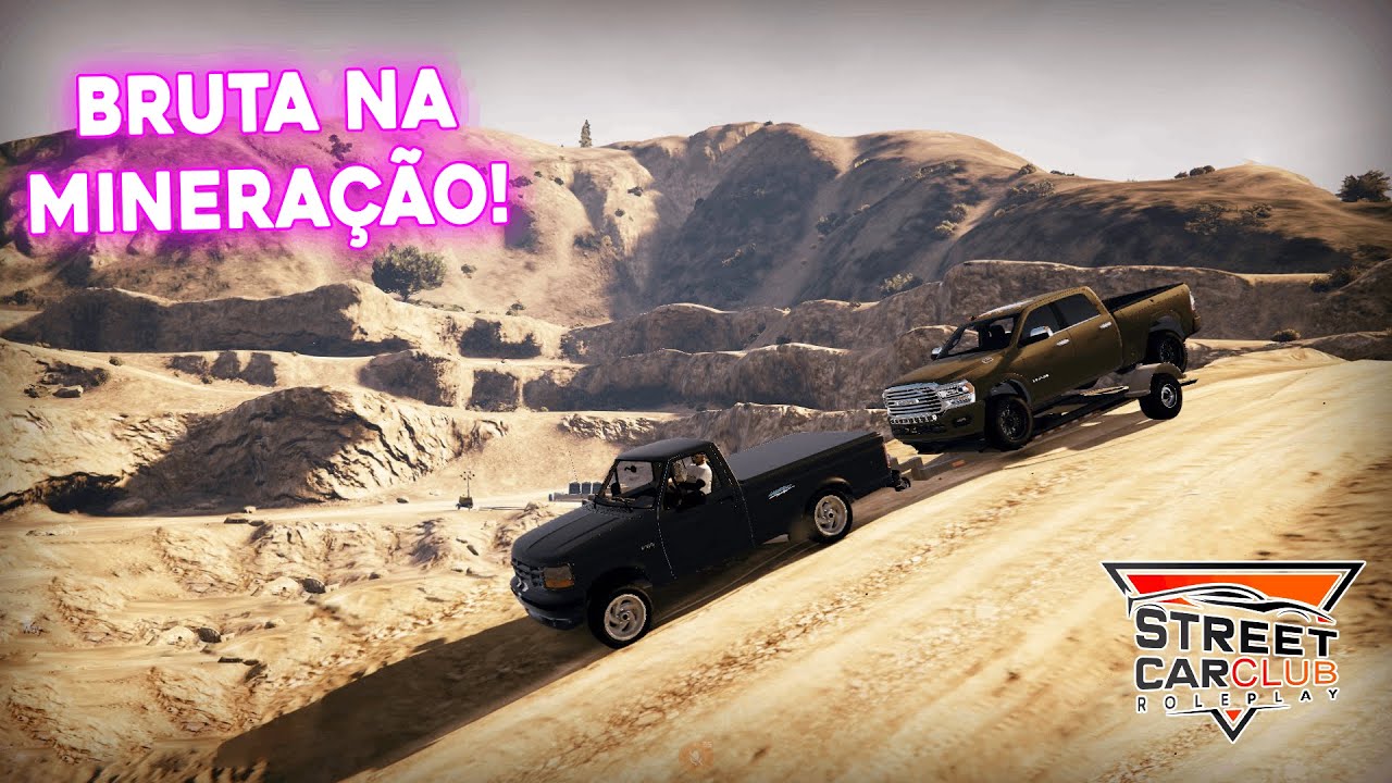 FUI MINERAR COM A RAM 2500! DEU MUITA GRANA! | STREET CARCLUB RP