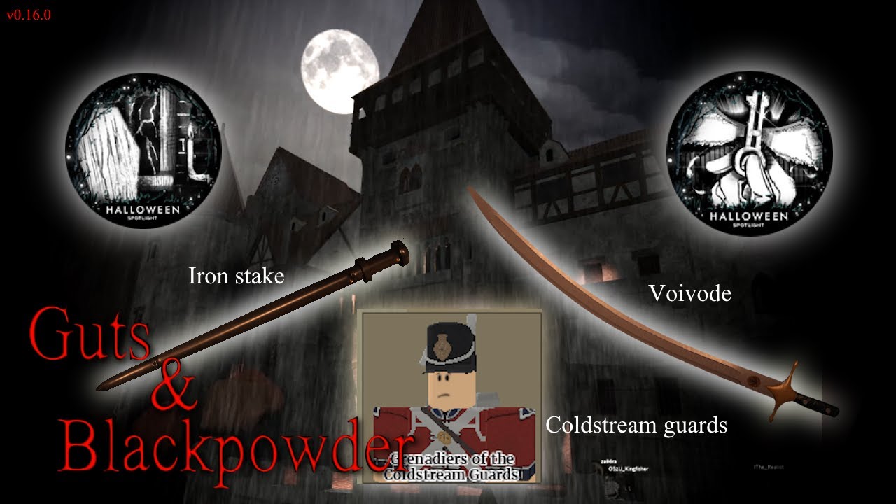 G&B o poradniku: zmiany sk&oacute;rek Coldstream guard, Voivode i Iron stake [v0.16.0]