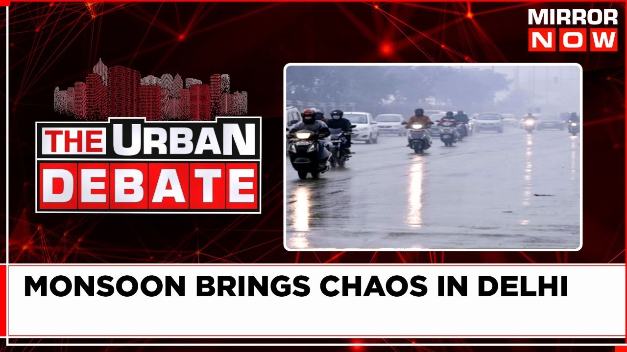When Will Delhiites Get Rid Of Water Logging?  Monsoon In Delhi Comes With Chaos | Urban Debate