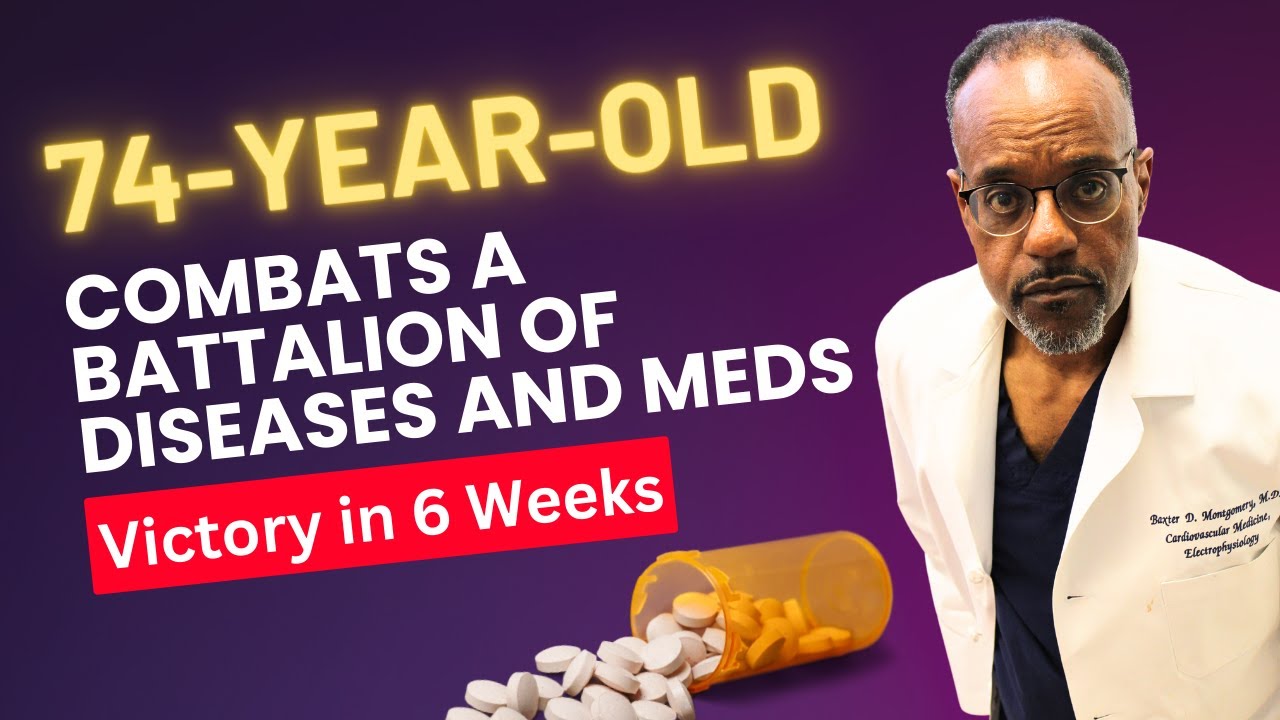 74-year-old Lady Reverses Over 10 Chronic Illnesses in Six Weeks While Removing 20 Medications