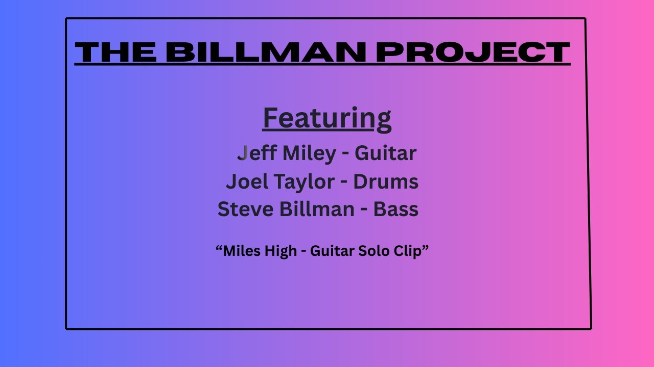 Jeff   Miles High   Guitar Solo Clip