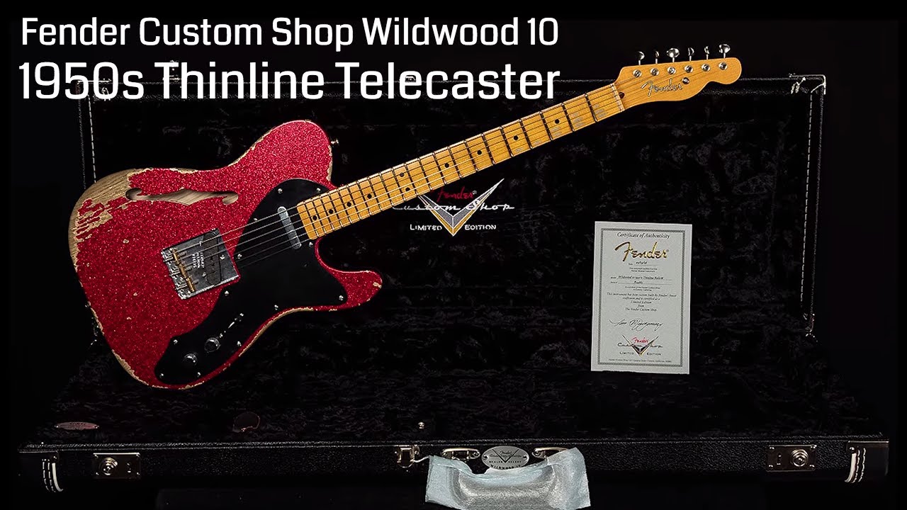 Fender Custom Shop Wildwood 10 1950s Thinline Telecaster  &bull;  Wildwood Guitars
