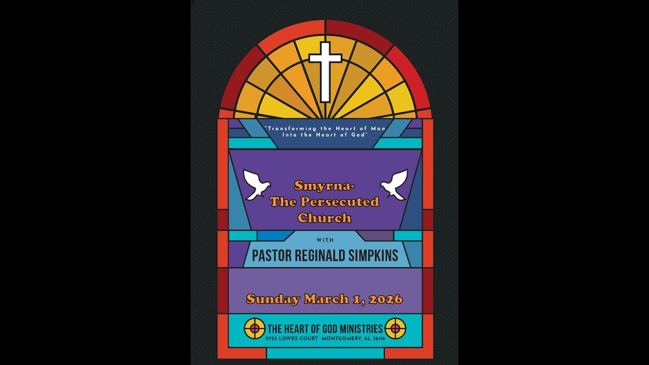 Smyrna-The Persecuted Church :  Rev 2:9-11 The Heart of God Ministries Live Stream.