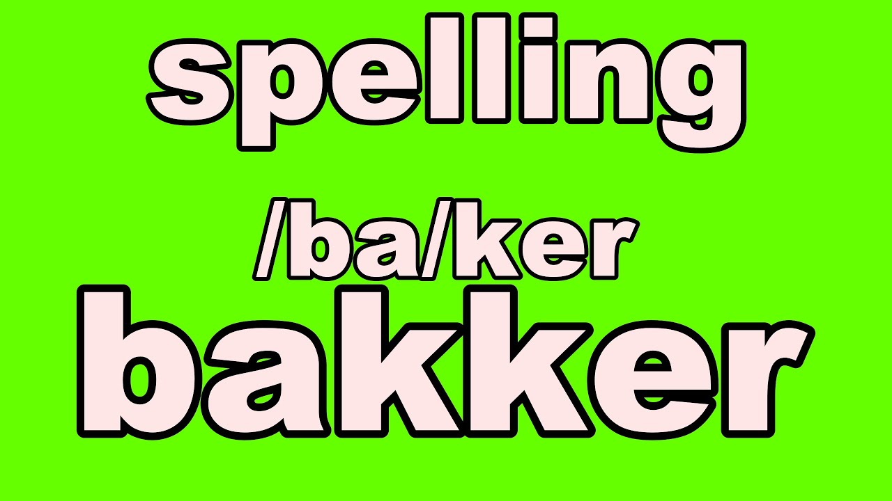 BAKKER REGEL - SPELLING met meester Richard || KORTE KLANK AAN HET EIND VAN EEN KLANKGROEP