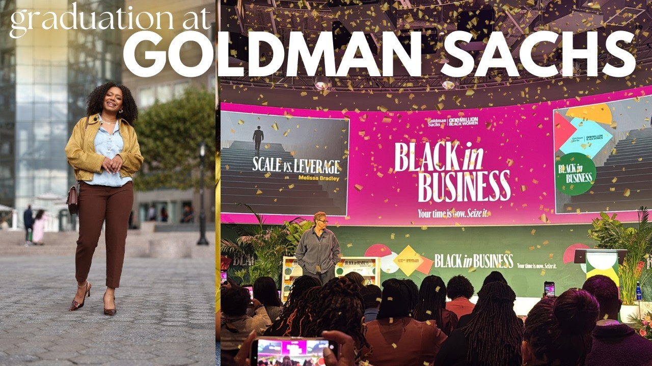 Goldman Sachs Black Women in Business Graduation | 314 Women. $34M in Revenue. What We Built.