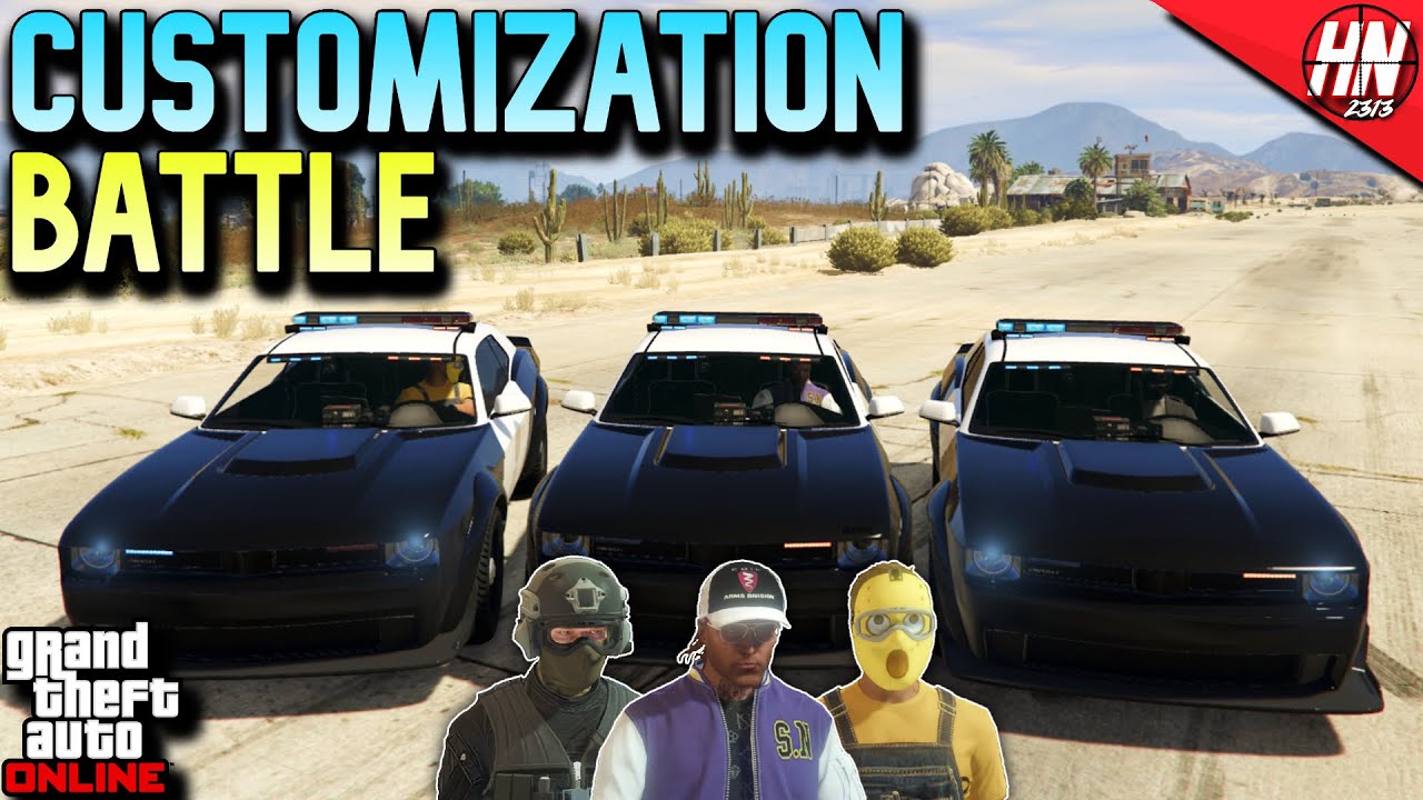 Bravado Gauntlet Interceptor Customization Battle | GTA Online