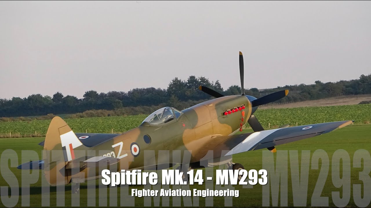 Spitfire Mk.14 MV293 - Fighter Aviation Engineering - Duxford Flying Finale 2024