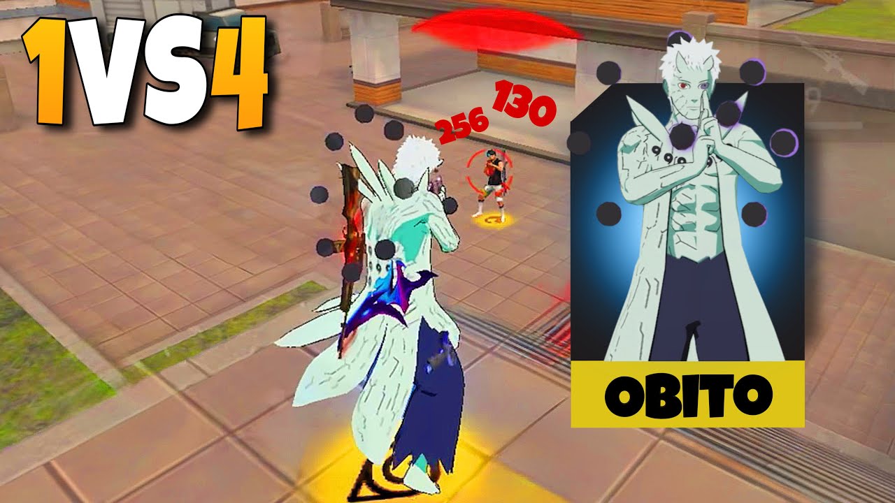 JOGUEI DE OBITO E AMASSEI TODO MUNDO NO SOLO VS SQUAD!! FREE FIRE MOBILE