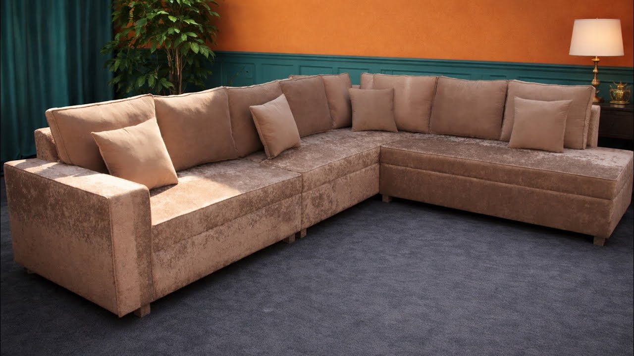 How to Make a Corner Sofa | Complete Sofa Making Process