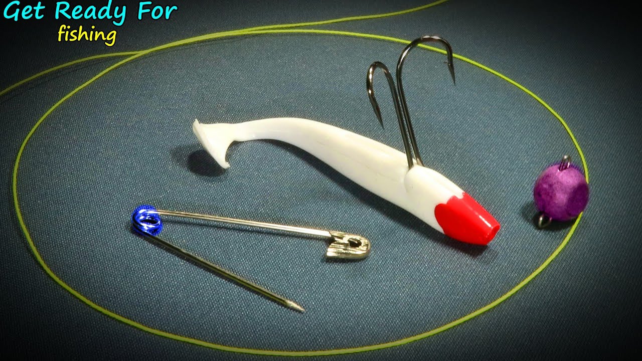How to put a double hook on a silicone bait. THE ONLY CORRECT installation of fishing bait.