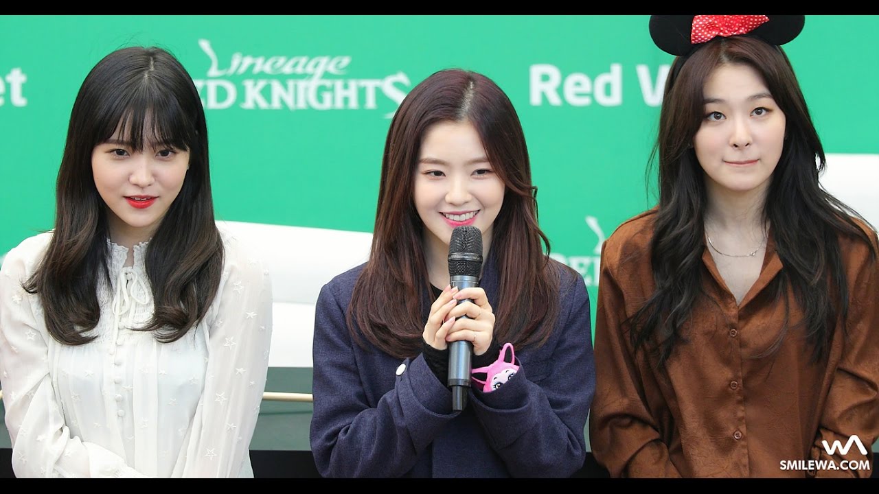 170113 레드벨벳 (Red Velvet) 예리 아이린 슬기 직캠 @리니지 레드나이츠 팬사인회 클로징 4K Fancam by -wA-
