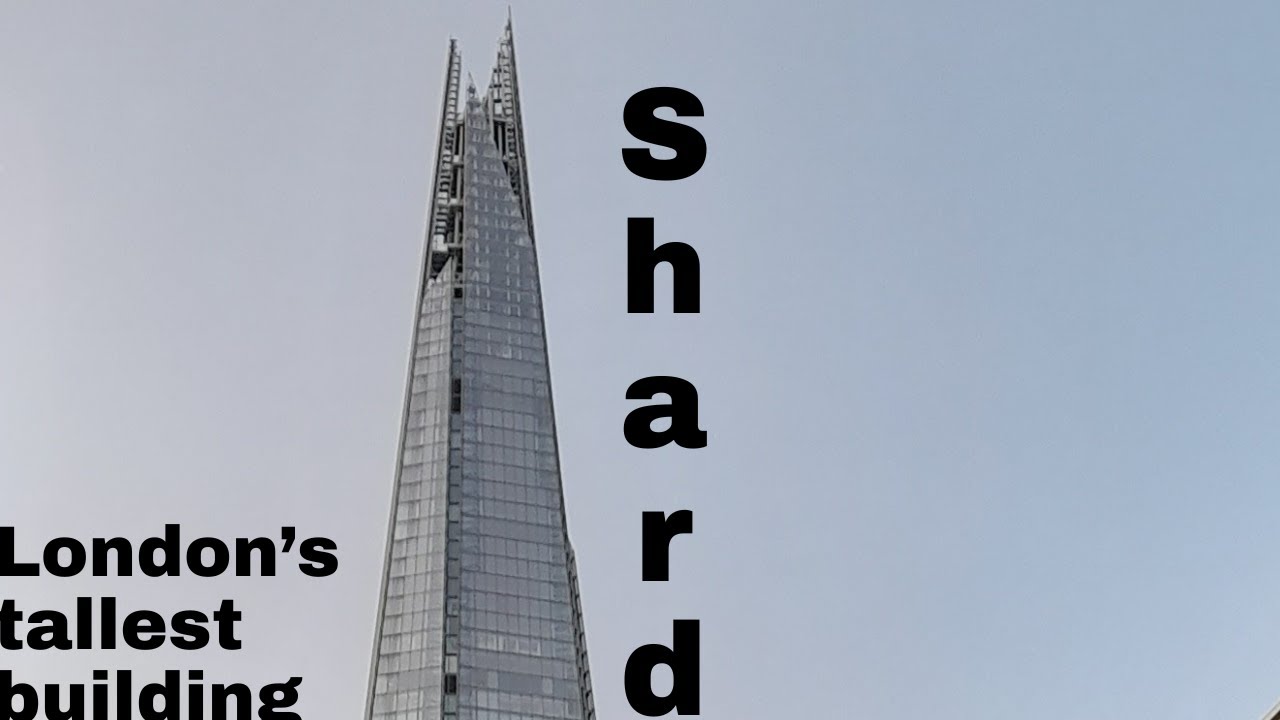 The Shard London's tallest building #tallestbuilding #london #londonwalk