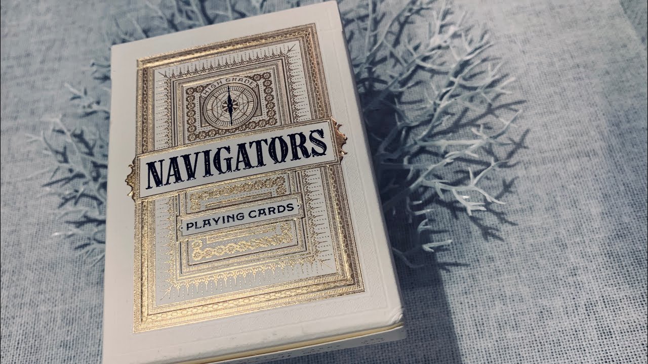 Navigators Playing Cards - Theory11 - Deck Review!