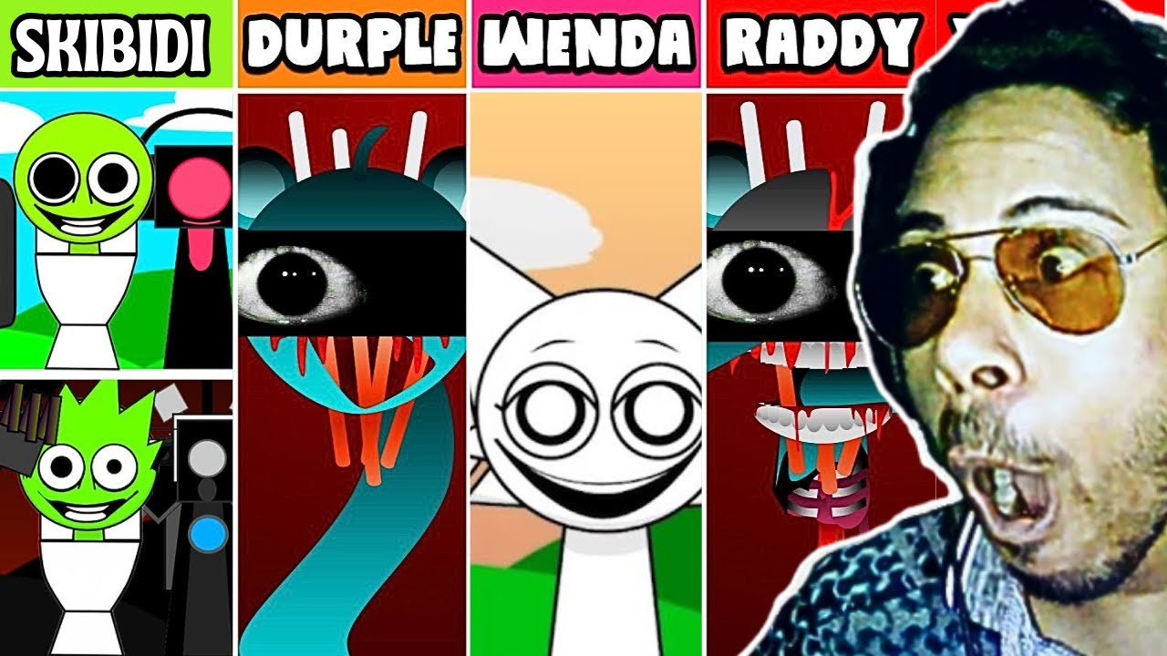 All Phases in Incredibox Sprunki But Everyone Is Alive & got SCARY😱