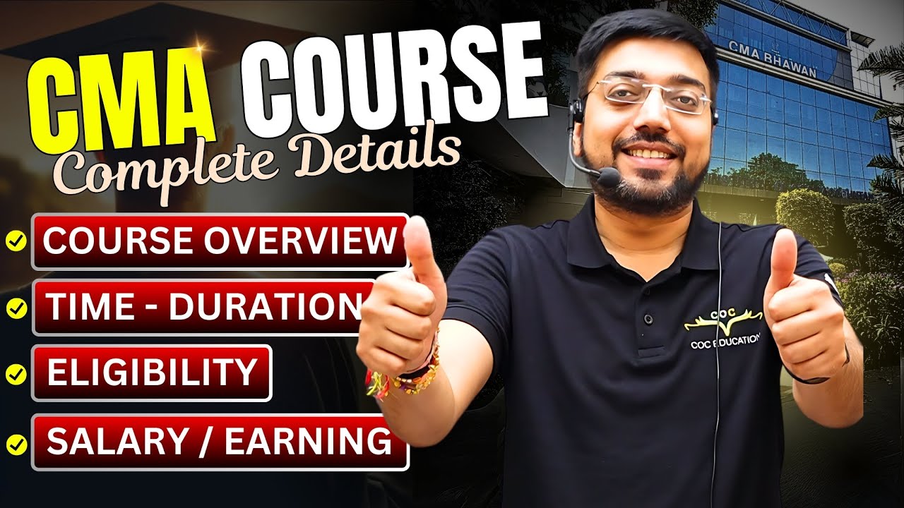 What is CMA ? | Why CMA ? | CMA Course full details by CA Raghav Goel Sir
