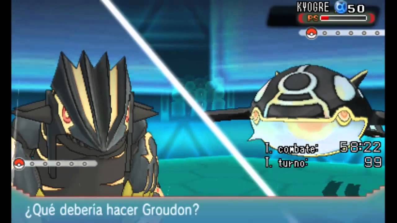 Groudon Primigenio vs Kyogre Primigenio RU/ZA