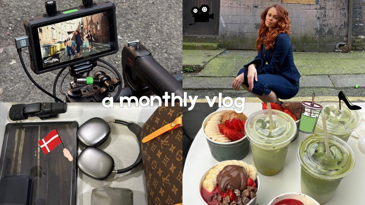 visiting copenhagen, music video shoots, gigs, rehearsals, pilates, solo dates & family time | VLOG