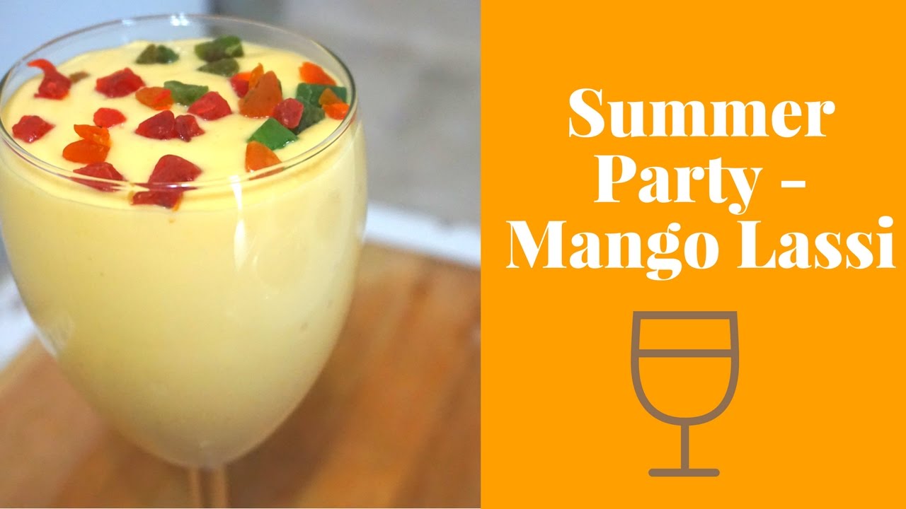 How to make Mango Lassi | Mango Milkshake | Summer special | Mango Lassi with vanilla icecream