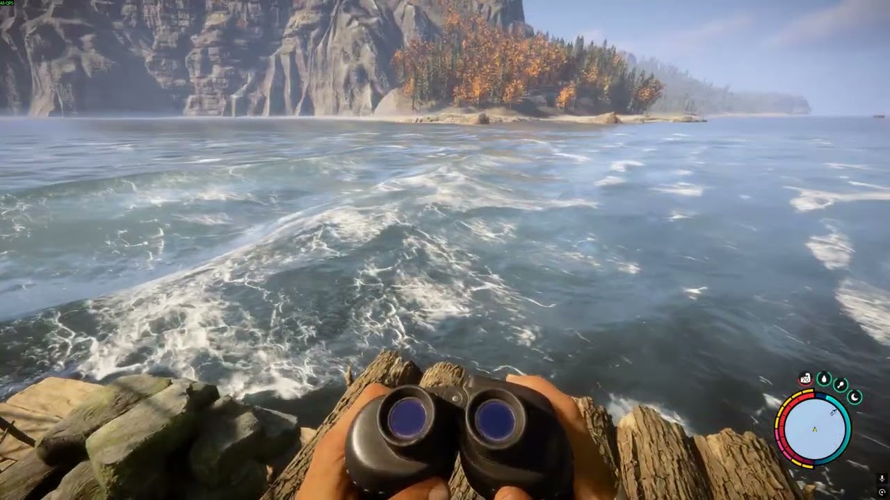 Alimentando os tubarões no Sons of the Forest