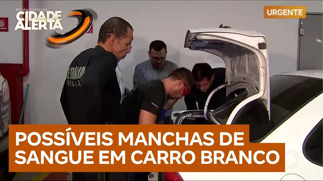 Caso Vitória: polícia faz teste do luminol em carro após manchas de sangue serem encontradas