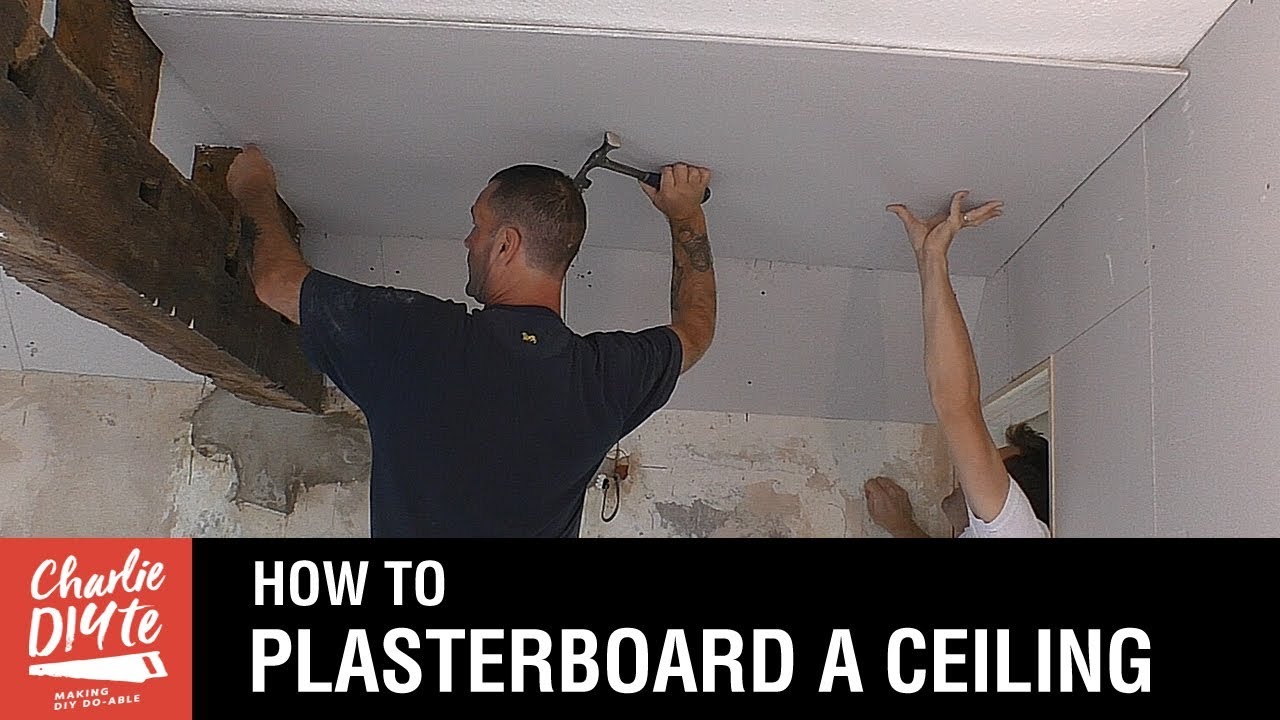 How to Plasterboard an Old Ceiling