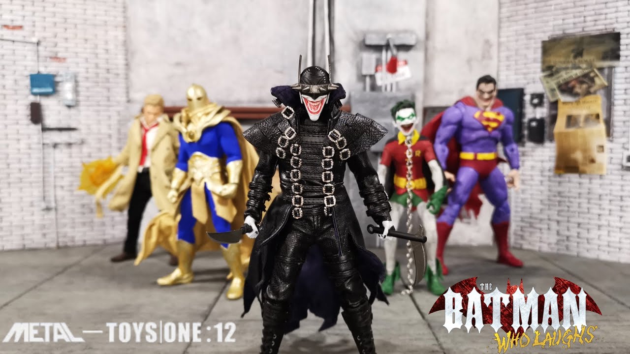 METAL TOYS Batman Who Laughs 2.0 1/12 action figure Unboxing & REVIEW #dc #batman #joker #dccomics
