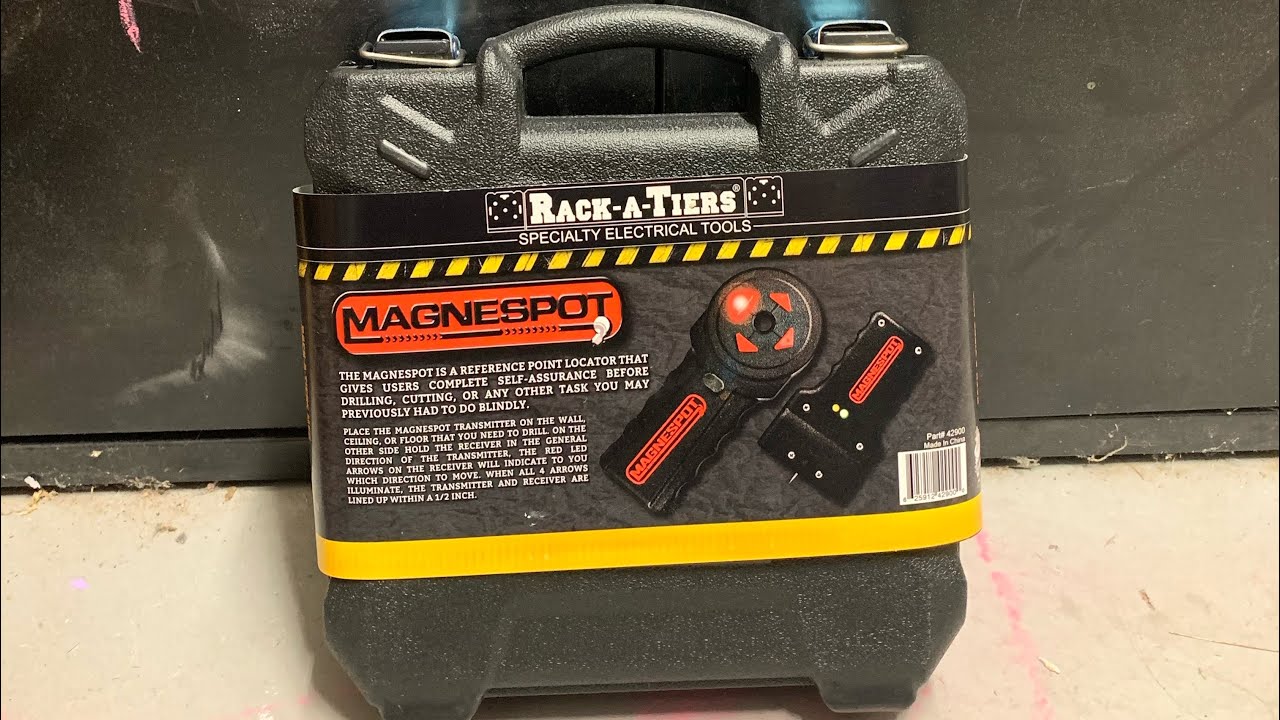 ⁠@mikestoolfun demonstrating @RackATiers Magnespot Reference Point Locator Unboxing