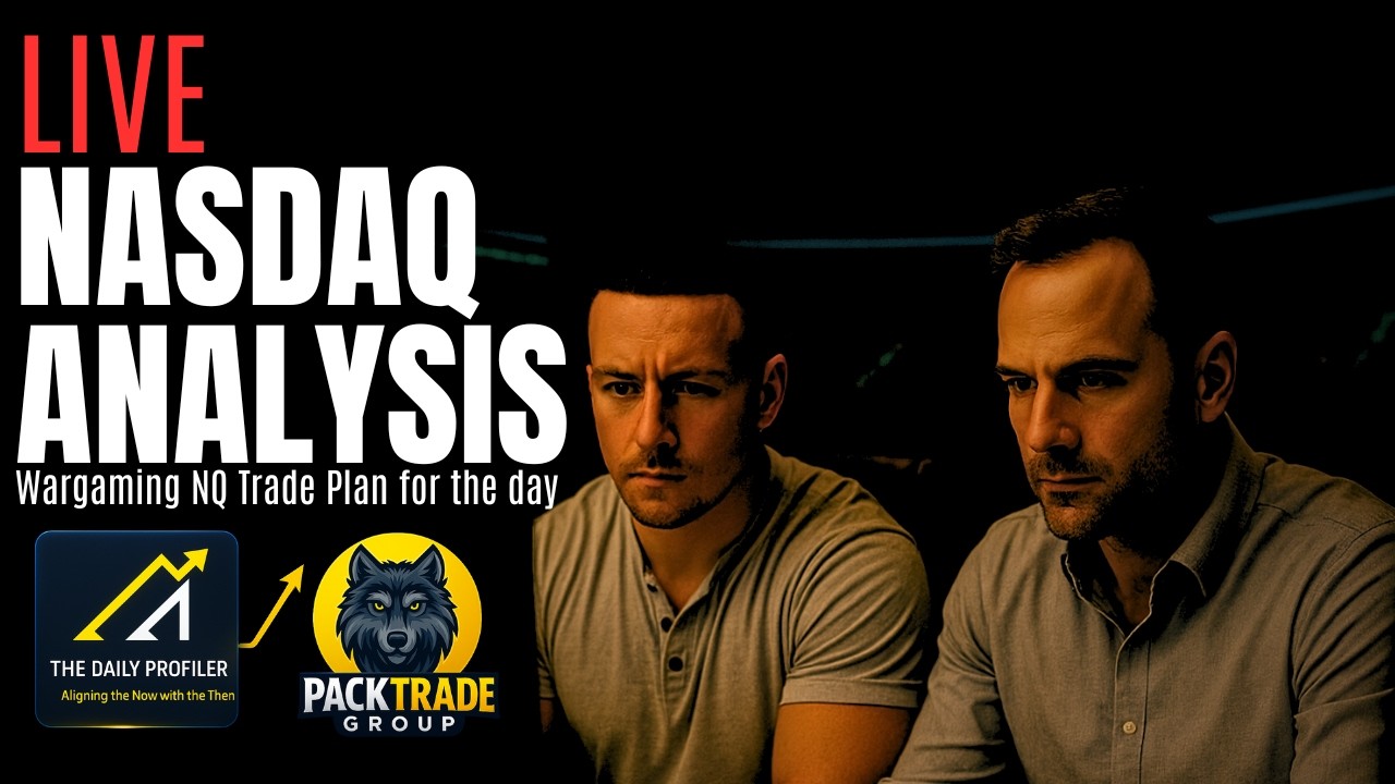 🔴Friday NQ Blueprint - Market Open Trade Plan & Analysis | Flash PMI + New Home Sales! (7/24/2026)