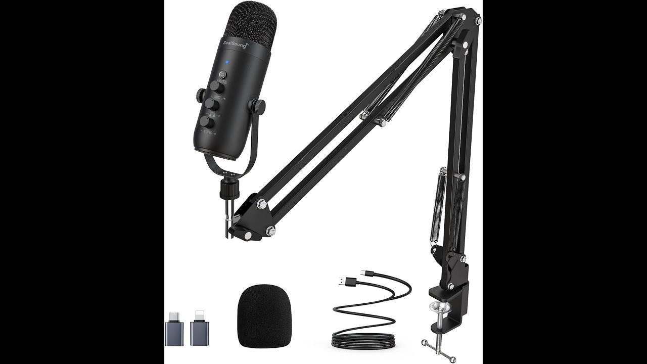 [UNBOXING ET TEST] MICROPHONE HAOMUREN MERCI A ODODOW POUR LE PRET 4K60 [FR] (PC)