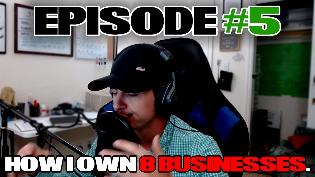 HOW I OWN 8 COMPANIES AT 19 YEARS OLD - StrictlyBusyness - EP #5
