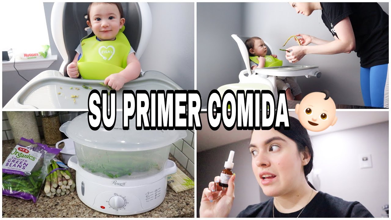 PRIMERA COMIDA DE MI BEBE │FUI AL DOCTOR 💊🦠