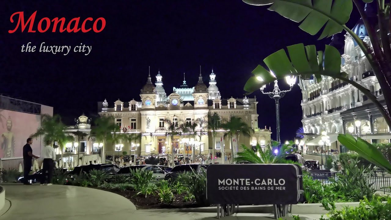 4k Principato di Monaco, Monte Carlo 💎
